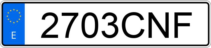 Numer rejestracyjny 2703CNF posiada SAAB 9-5 Numer rejestracyjny 2703CNF posiada SAAB 9-5