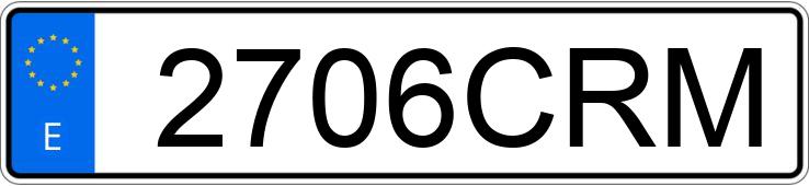 Numer rejestracyjny 2706CRM posiada JEEP GRAND CHEROKEE Numer rejestracyjny 2706CRM posiada JEEP GRAND CHEROKEE