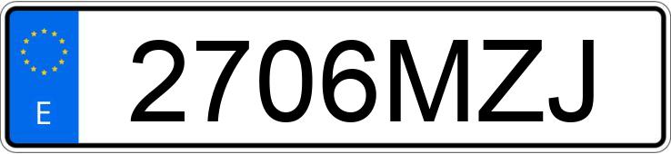 Numer rejestracyjny 2706MZJ posiada SEAT ARONA