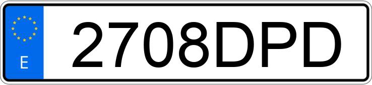 Numer rejestracyjny 2708DPD posiada VOLKSWAGEN NEW BEETLE Numer rejestracyjny 2708DPD posiada VOLKSWAGEN NEW BEETLE