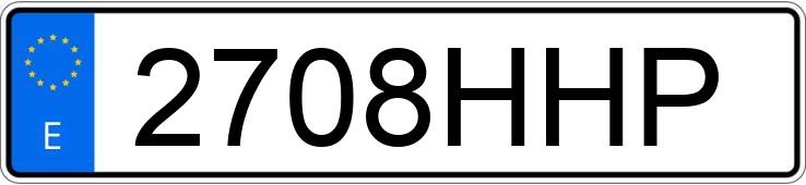 Numer rejestracyjny 2708HHP posiada PEUGEOT RCZ