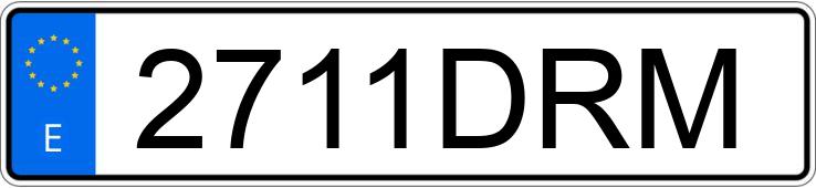 Numer rejestracyjny 2711DRM posiada HYUNDAI GETZ Numer rejestracyjny 2711DRM posiada HYUNDAI GETZ