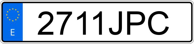 Numer rejestracyjny 2711JPC posiada VOLKSWAGEN POLO Numer rejestracyjny 2711JPC posiada VOLKSWAGEN POLO