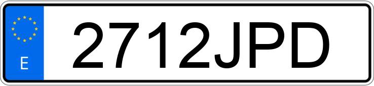 Numer rejestracyjny 2712JPD posiada LAND ROVER RANGE ROVER EVOQUE Numer rejestracyjny 2712JPD posiada LAND ROVER RANGE ROVER EVOQUE
