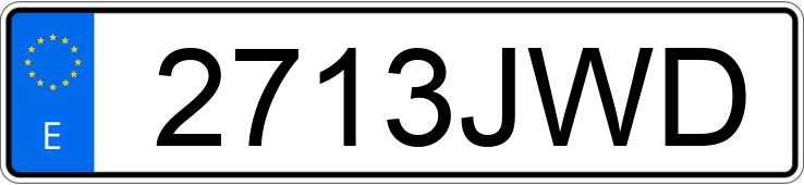 Numer rejestracyjny 2713JWD posiada PEUGEOT 3008 Numer rejestracyjny 2713JWD posiada PEUGEOT 3008