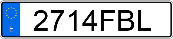 Numer rejestracyjny 2714FBL posiada OPEL ASTRA Numer rejestracyjny 2714FBL posiada OPEL ASTRA