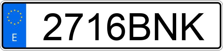 Numer rejestracyjny 2716BNK posiada RENAULT MAGNUM AE