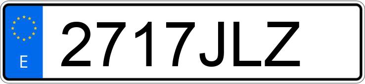 Numer rejestracyjny 2717JLZ posiada PEUGEOT 308 Numer rejestracyjny 2717JLZ posiada PEUGEOT 308