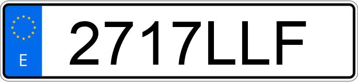 Numer rejestracyjny 2717LLF posiada RENAULT CLIO