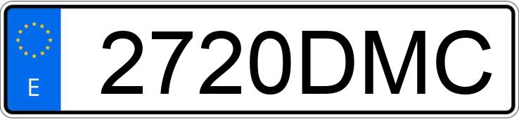 Numer rejestracyjny 2720DMC posiada LANCIA LYBRA Numer rejestracyjny 2720DMC posiada LANCIA LYBRA