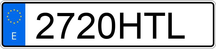 Numer rejestracyjny 2720HTL posiada SKODA RAPID Numer rejestracyjny 2720HTL posiada SKODA RAPID