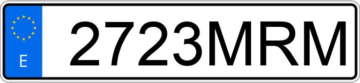 Numer rejestracyjny 2723MRM posiada MITSUBISHI SERIE 30 Numer rejestracyjny 2723MRM posiada MITSUBISHI SERIE 30