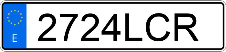 Numer rejestracyjny 2724LCR posiada YAMAHA MT 07 Numer rejestracyjny 2724LCR posiada YAMAHA MT 07