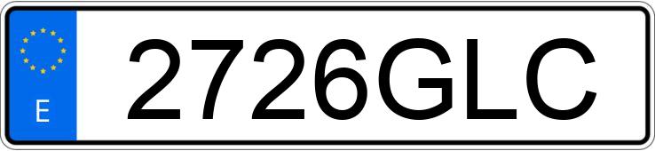 Numer rejestracyjny 2726GLC posiada RENAULT GRAND SCENIC Numer rejestracyjny 2726GLC posiada RENAULT GRAND SCENIC
