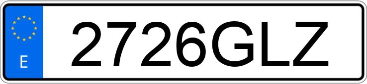 Numer rejestracyjny 2726GLZ posiada VOLKSWAGEN PASSAT