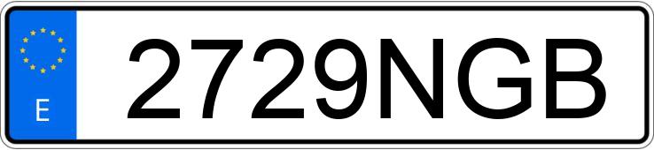 Numer rejestracyjny 2729NGB posiada HYUNDAI IONIQ 5