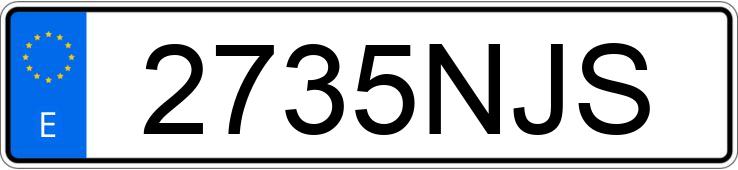 Numer rejestracyjny 2735NJS posiada HONDA NC 750 Numer rejestracyjny 2735NJS posiada HONDA NC 750