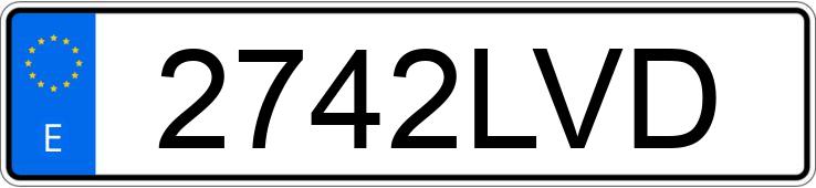 Numer rejestracyjny 2742LVD posiada PEUGEOT 2008