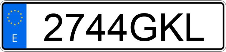 Numer rejestracyjny 2744GKL posiada FORD FOCUS Numer rejestracyjny 2744GKL posiada FORD FOCUS