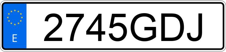 Numer rejestracyjny 2745GDJ posiada BMW SERIE 3 Numer rejestracyjny 2745GDJ posiada BMW SERIE 3