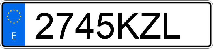 Numer rejestracyjny 2745KZL posiada VOLKSWAGEN CRAFTER 30 TDI102 FGN L3H2 FWD Numer rejestracyjny 2745KZL posiada VOLKSWAGEN CRAFTER 30 TDI102 FGN L3H2 FWD