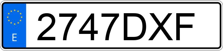 Mistrz parkowania w pojeździe o numerach 2747DXF