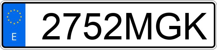 Numer rejestracyjny 2752MGK posiada PORSCHE MACAN Numer rejestracyjny 2752MGK posiada PORSCHE MACAN