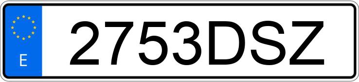 Numer rejestracyjny 2753DSZ posiada VOLVO S60 Numer rejestracyjny 2753DSZ posiada VOLVO S60