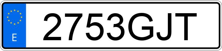 Numer rejestracyjny 2753GJT posiada PEUGEOT 308 Numer rejestracyjny 2753GJT posiada PEUGEOT 308