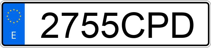 Numer rejestracyjny 2755CPD posiada ROVER MG ZR Numer rejestracyjny 2755CPD posiada ROVER MG ZR