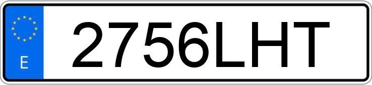 Numer rejestracyjny 2756LHT posiada OPEL COMBO