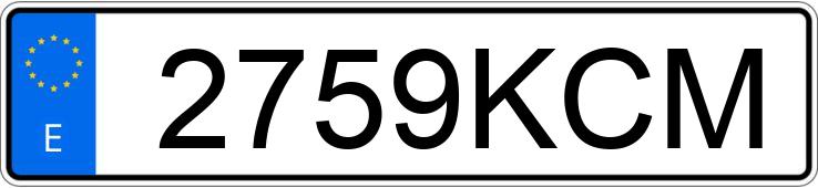 Numer rejestracyjny 2759KCM posiada KIA CEED Numer rejestracyjny 2759KCM posiada KIA CEED