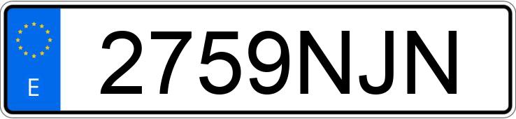 Numer rejestracyjny 2759NJN posiada NISSAN MICRA 1.2 80 ACENTA BUSINESS EDITION