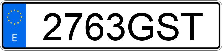 Numer rejestracyjny 2763GST posiada KIA PICANTO Numer rejestracyjny 2763GST posiada KIA PICANTO