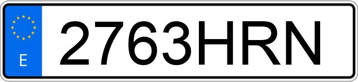 Numer rejestracyjny 2763HRN posiada SEAT LEON Numer rejestracyjny 2763HRN posiada SEAT LEON