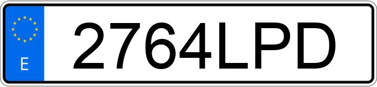 Numer rejestracyjny 2764LPD posiada VOLKSWAGEN TIGUAN Numer rejestracyjny 2764LPD posiada VOLKSWAGEN TIGUAN