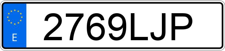 Numer rejestracyjny 2769LJP posiada MASERATI QUATTROPORTE Numer rejestracyjny 2769LJP posiada MASERATI QUATTROPORTE