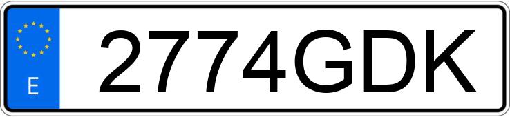 Numer rejestracyjny 2774GDK posiada BMW SERIE 5 Numer rejestracyjny 2774GDK posiada BMW SERIE 5