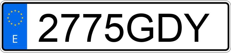 Numer rejestracyjny 2775GDY posiada AUDI TT Numer rejestracyjny 2775GDY posiada AUDI TT