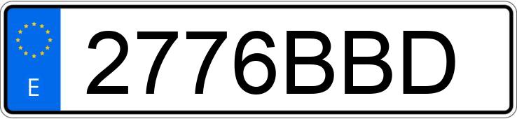 Numer rejestracyjny 2776BBD posiada CITROEN SAXO Numer rejestracyjny 2776BBD posiada CITROEN SAXO