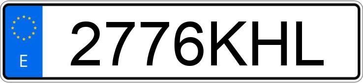 Numer rejestracyjny 2776KHL posiada VOLKSWAGEN CRAFTER Numer rejestracyjny 2776KHL posiada VOLKSWAGEN CRAFTER