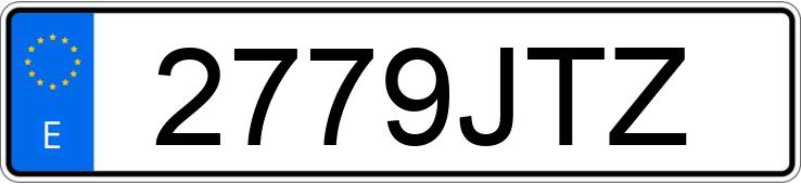 Numer rejestracyjny 2779JTZ posiada OPEL CORSA