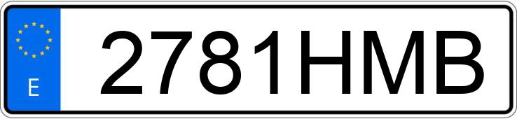 Numer rejestracyjny 2781HMB posiada CITROEN C4 Numer rejestracyjny 2781HMB posiada CITROEN C4