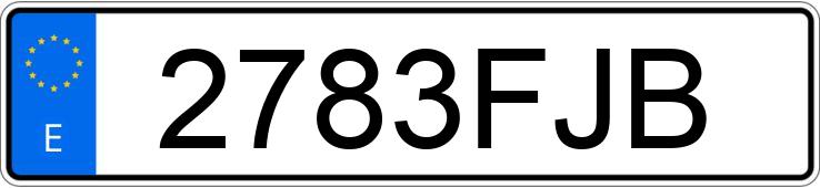 Numer rejestracyjny 2783FJB posiada FIAT PUNTO Numer rejestracyjny 2783FJB posiada FIAT PUNTO