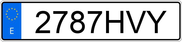 Numer rejestracyjny 2787HVY posiada KIA CEED Numer rejestracyjny 2787HVY posiada KIA CEED