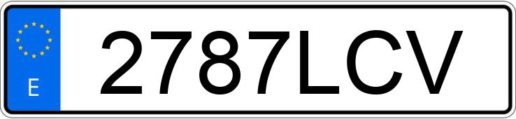 Numer rejestracyjny 2787LCV posiada VOLKSWAGEN GOLF Numer rejestracyjny 2787LCV posiada VOLKSWAGEN GOLF