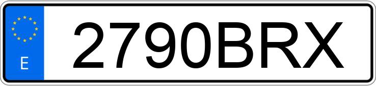 Numer rejestracyjny 2790BRX posiada CITROEN XSARA Numer rejestracyjny 2790BRX posiada CITROEN XSARA