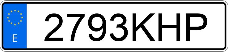 Numer rejestracyjny 2793KHP posiada MERCEDES V (638-639-447) Numer rejestracyjny 2793KHP posiada MERCEDES V (638-639-447)