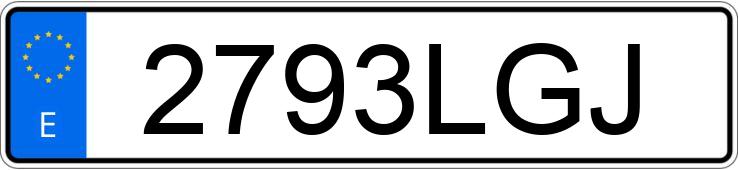 Numer rejestracyjny 2793LGJ posiada OPEL CROSSLAND X