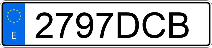 Numer rejestracyjny 2797DCB posiada PEUGEOT 206 Numer rejestracyjny 2797DCB posiada PEUGEOT 206
